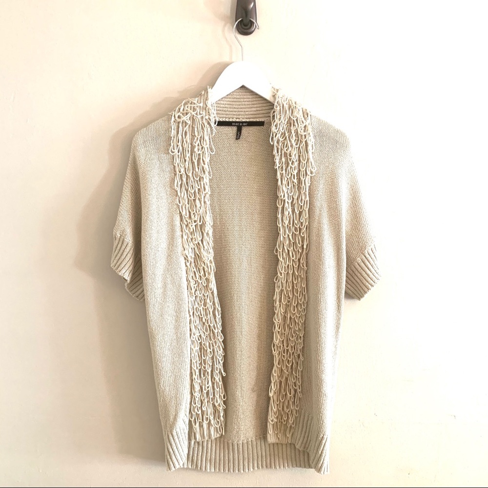 Mac & Jac open front sweater J023